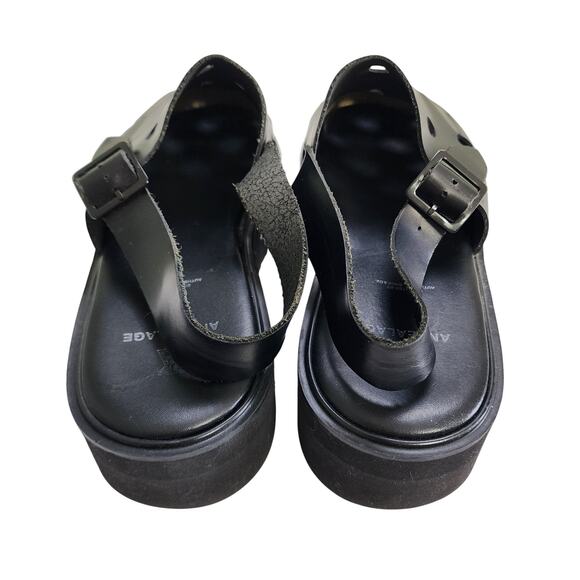 ANREALAGE S/S 20 Loafers Size US 10 Black Palais de Tokyo Paris Fashion Week - Picture 8 of 14